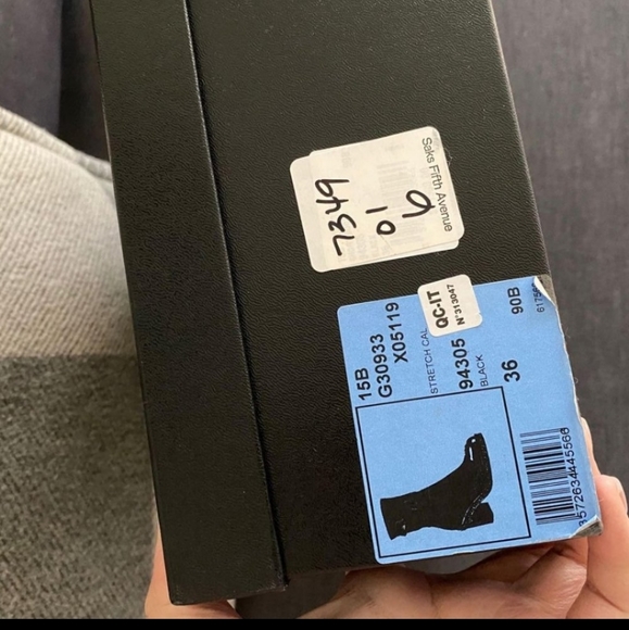 Authentic Chanel black high heeled boot for women - Picture 5 of 7